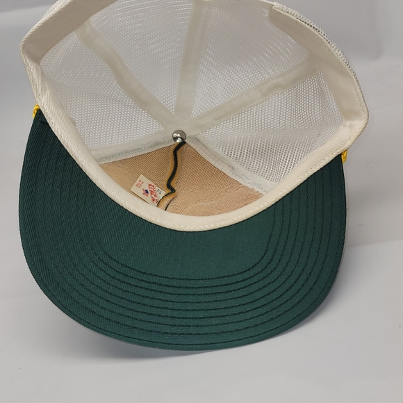 VINTAGE R&J TRANSPORT SNAPBACK TRUCKER HAT MADE IN - Picture 5 of 6